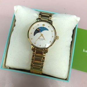 Kate Spade NWT Martini Watch Gold